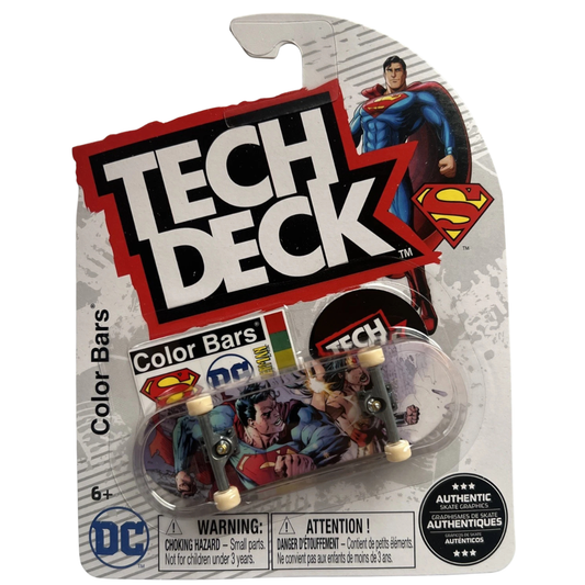 Patineta Tech Deck - DC Superman Color Bars