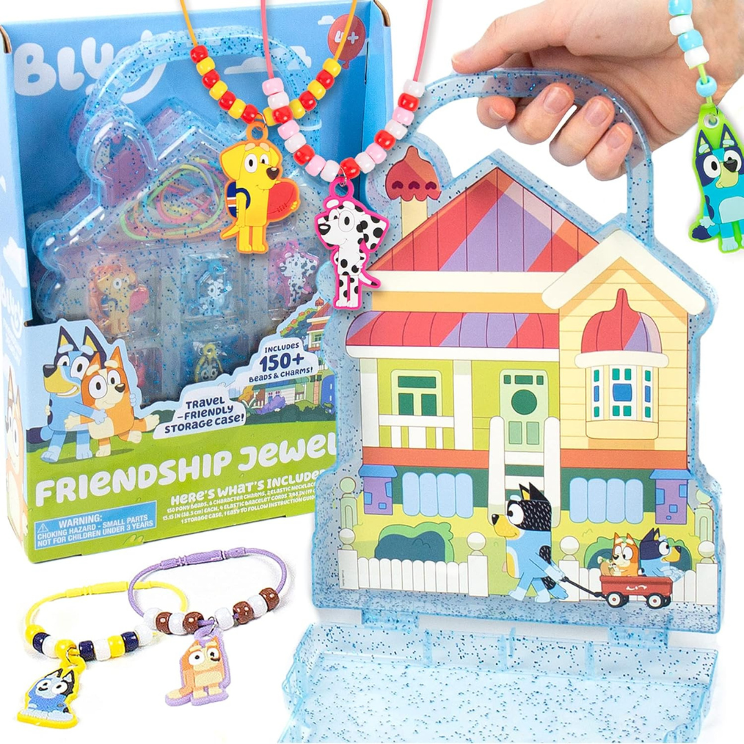 Juego de Actividades para hacer collares Bluey