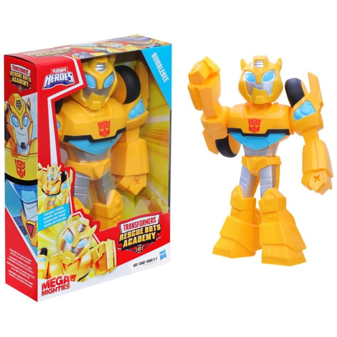 Figura de Acción - Transformers Playskool Heroes Rescue Bots Academy Mega Mighties Bumblebee