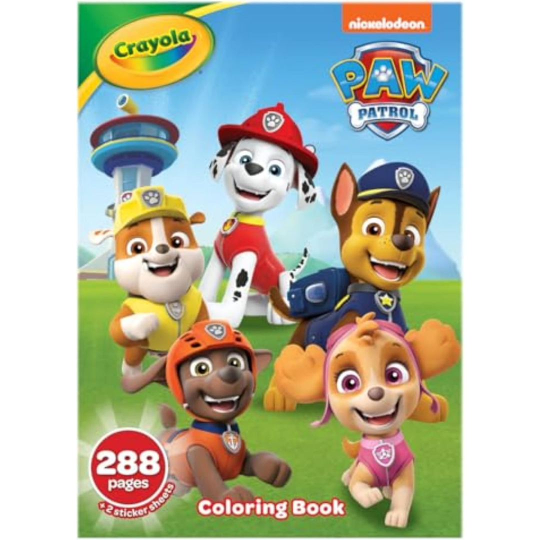 Crayola - Libro para Colorear de Paw Patrol