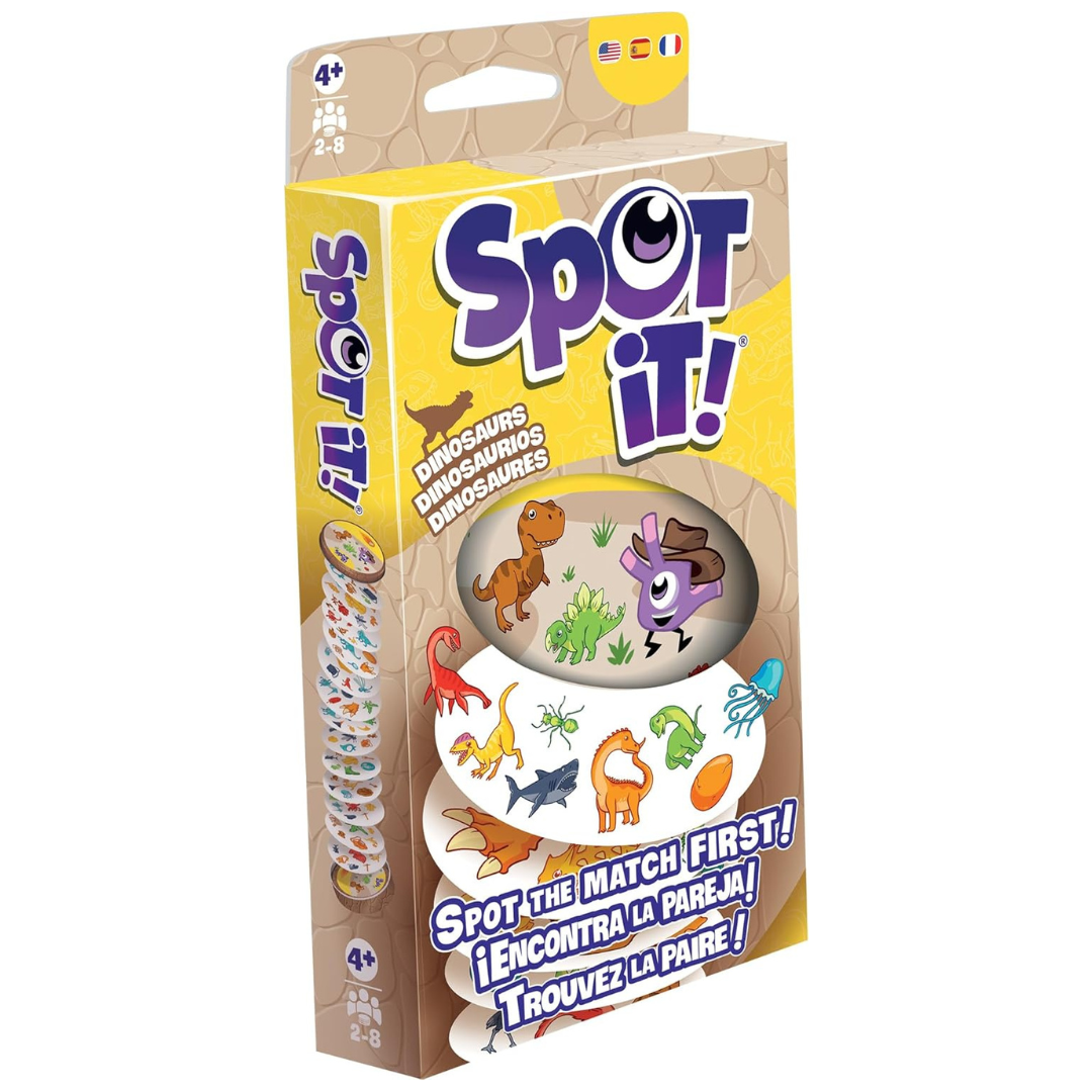 Juego de mesa - Spot It! Dinosaurios