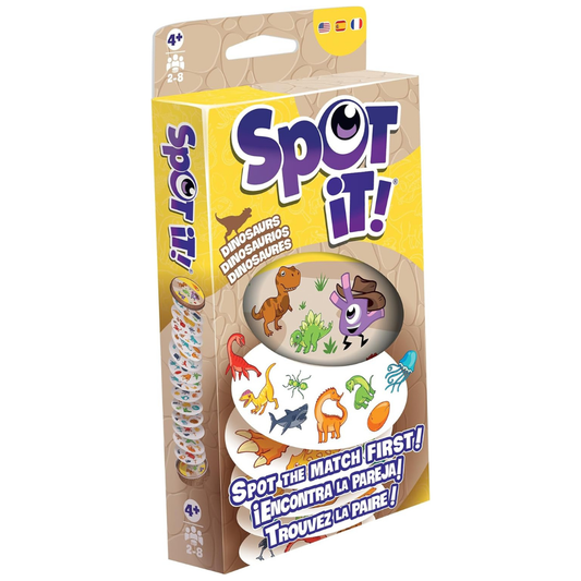 Juego de mesa - Spot It! Dinosaurios