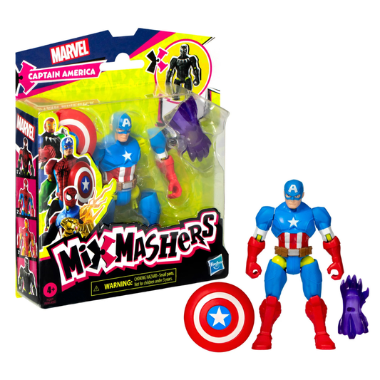 Figura de Acción - Mix Mashers Captain America