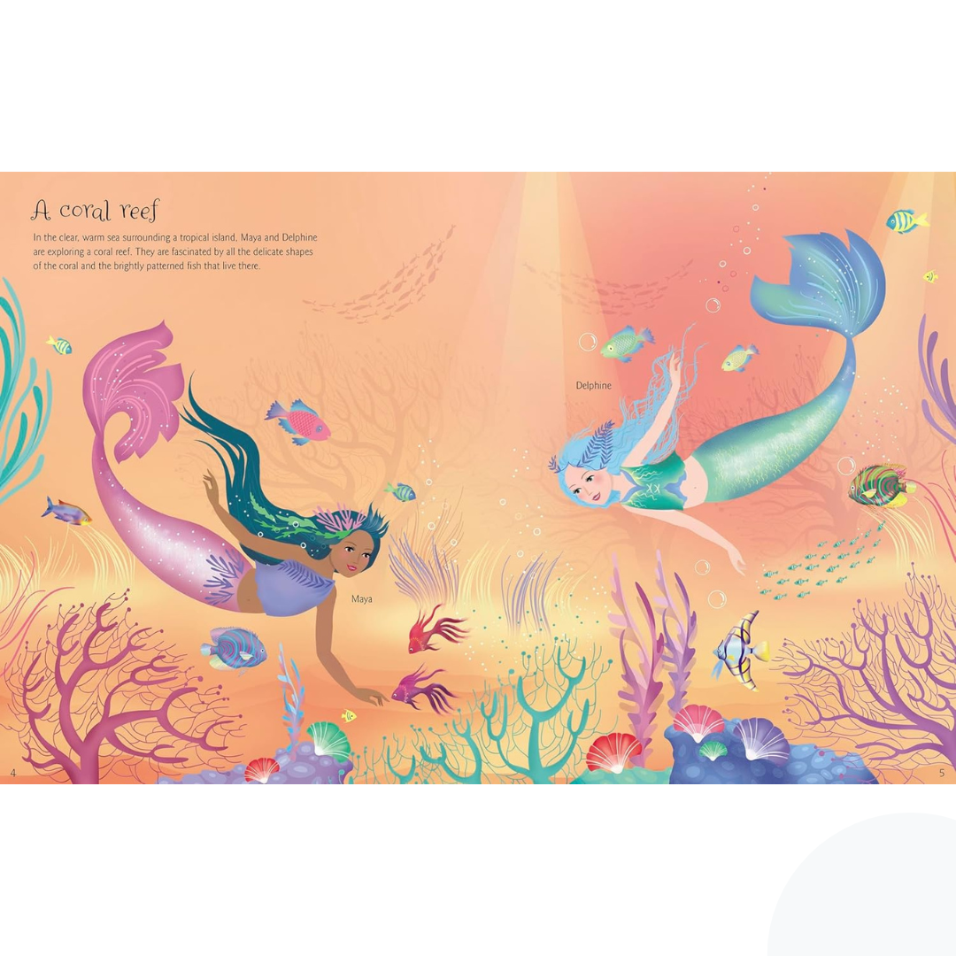 Libro de Stickers - Sticker Dolly Dressing Mermaids