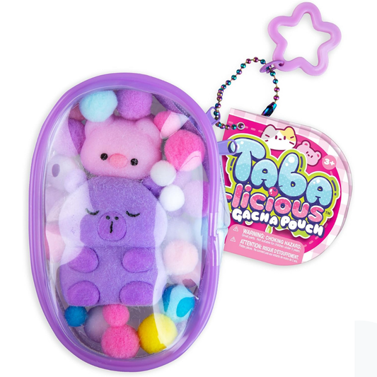 Tabalicious Gacha Pouch Squishy Llavero Charms - Capybara y Chancho