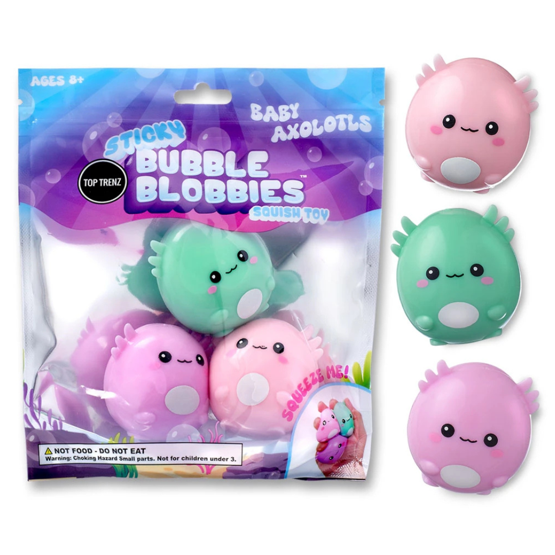 Top Trenz® Sticky Bubble Blobbies Axolotls