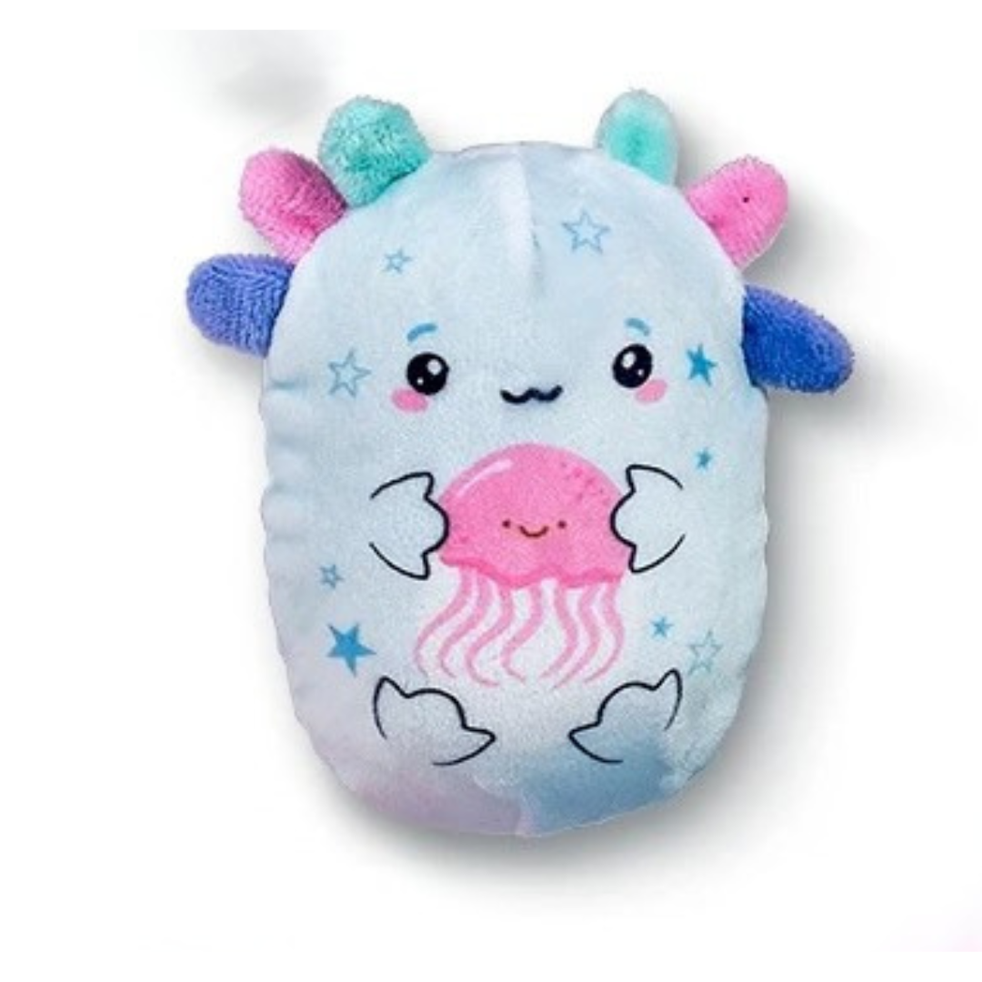 Bubble Stuffed Squishy Friends - Sea Life Edition (Alexis the Axolotl)