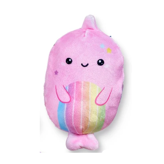 Bubble Stuffed Squishy Friends - Sea Life Edition (Nina the Narwhal)