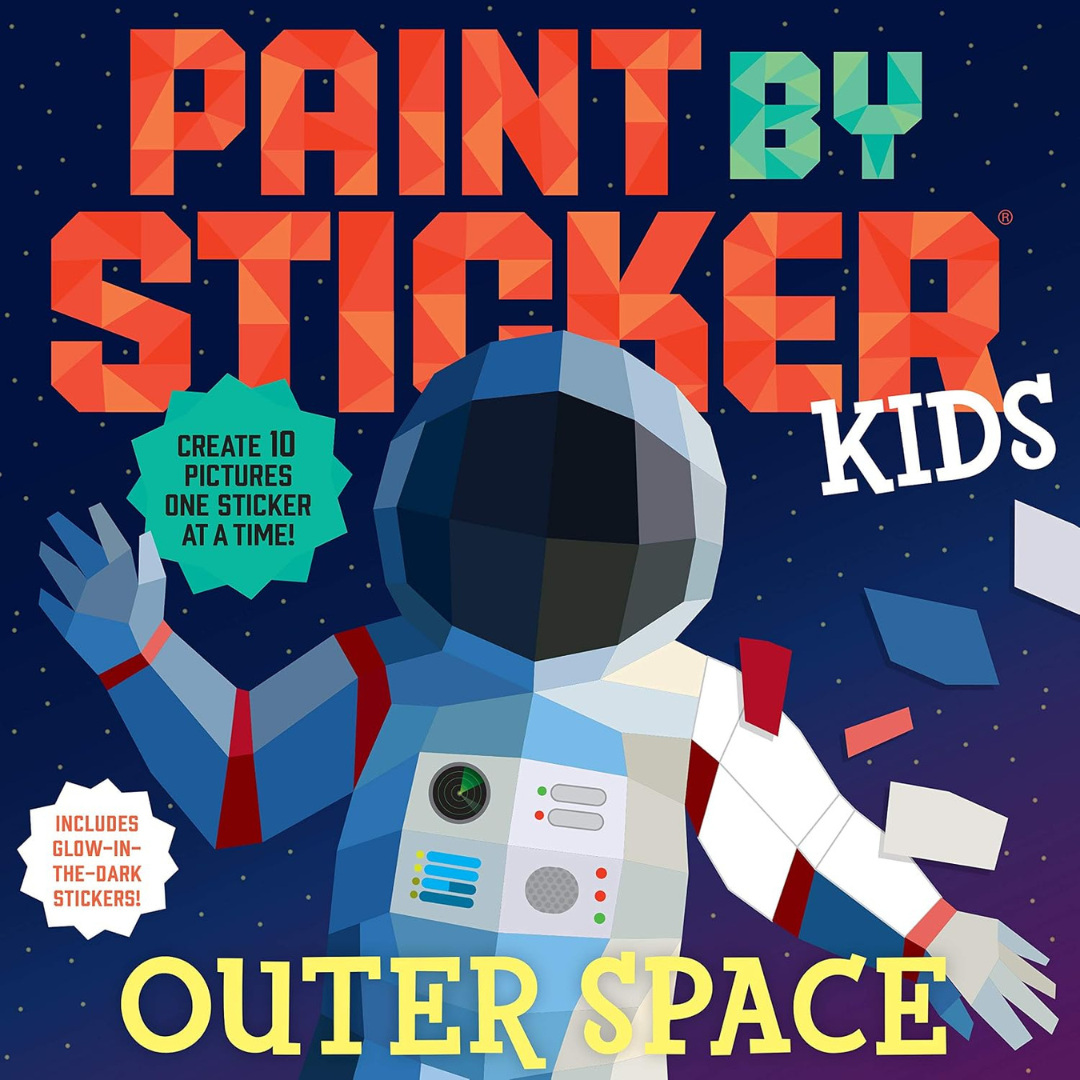 Libro de actividades - Paint by Sticker Kids Outer Space