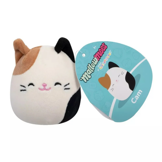 Squishmallows MallowMees – Peluche Squishy Mini 2.5 Pulgadas Cam