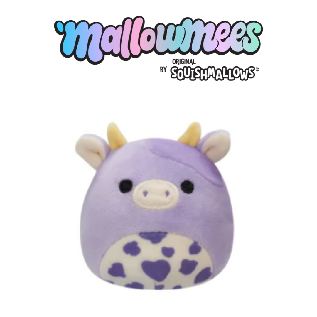 Squishmallows MallowMees – Peluche Squishy Mini 2.5 Pulgadas Bubba