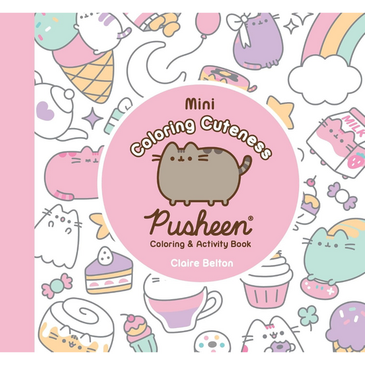 Mini Coloring Cuteness – Libro para Colorear y Actividades de Pusheen