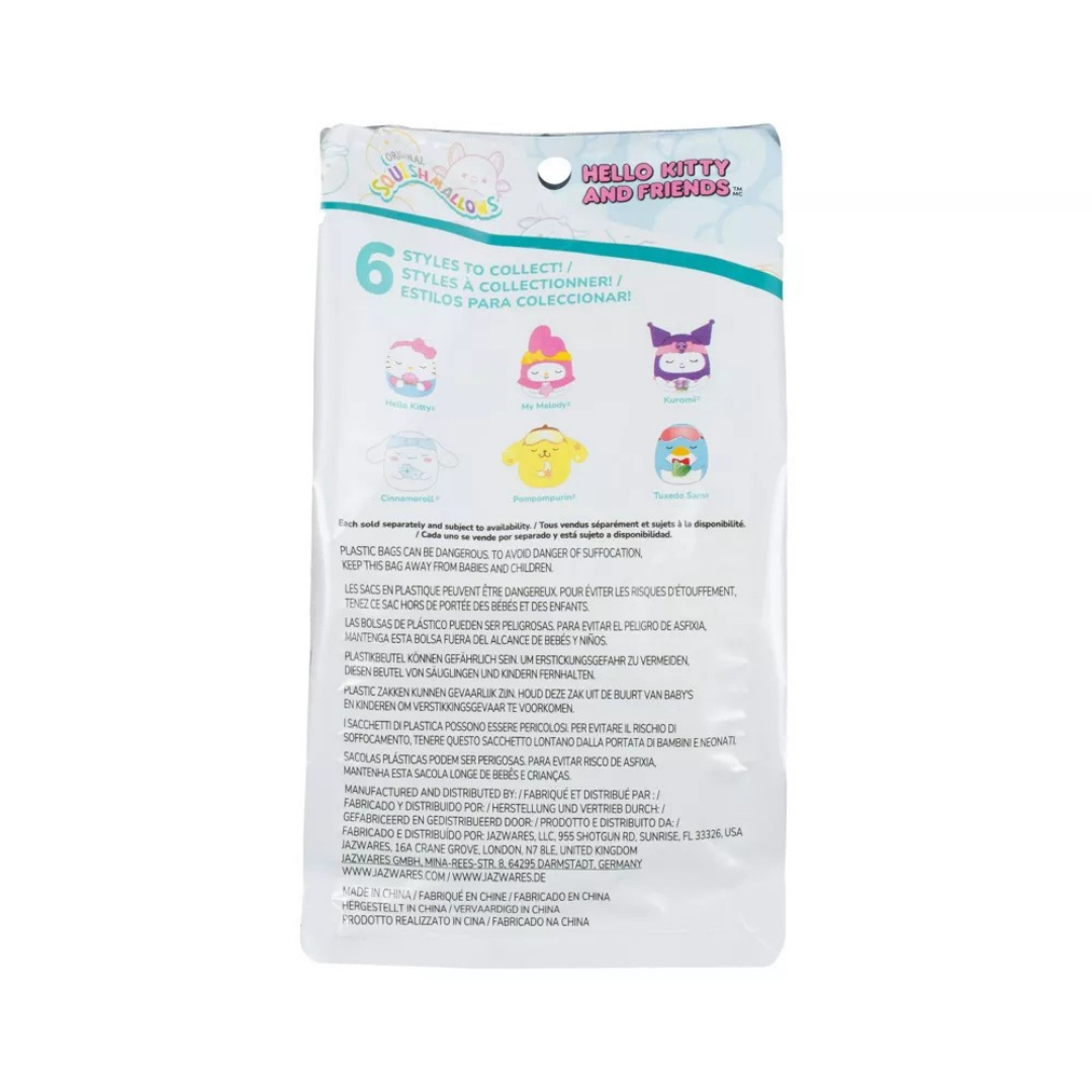 Peluche Squishmallows - Hello Kitty and Friends Spa Day Perfumado Sorpresa