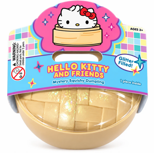Hello Kitty And Friends Mystery Squishy Dumpling - Glitter Collection