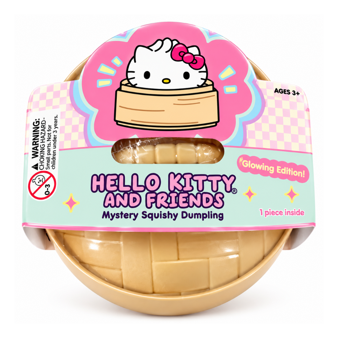 Hello Kitty And Friends Mystery Squishy Dumpling - Glowing Collection