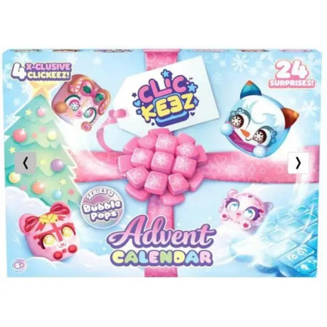 Clickeez Series 3 Bubble Pops – Calendario de Adviento