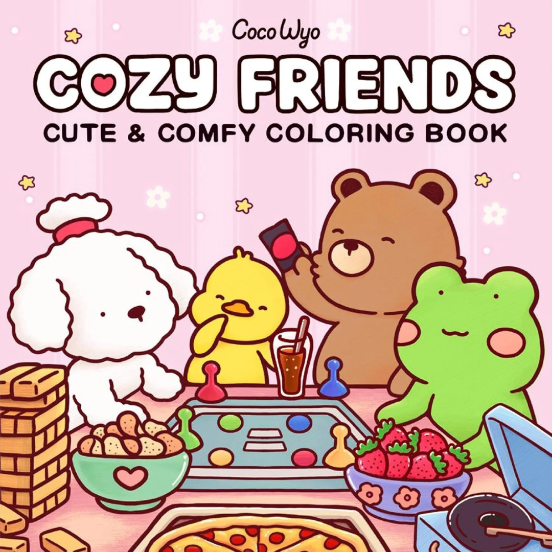Libro para Colorear - Cozy Friends