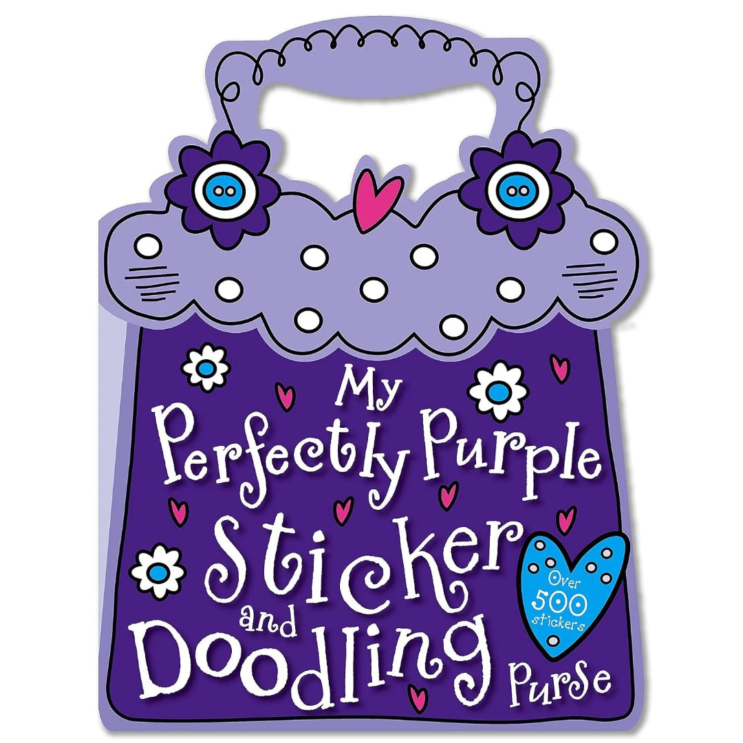 Libro de actividades - My Perfectly Purple Sticker and Doodling Purse Activity Book