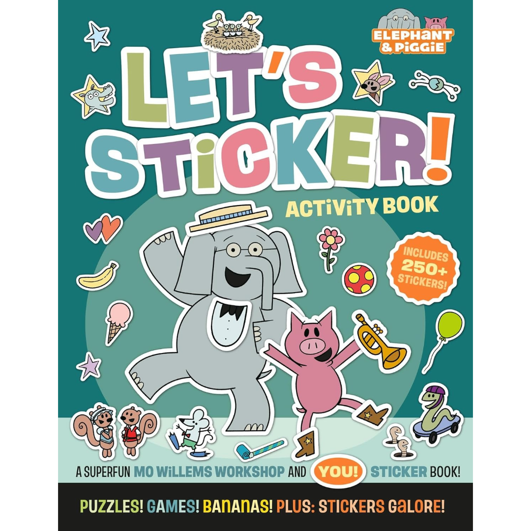 Libro de actividades - Elephant & Piggie: Let's Sticker!