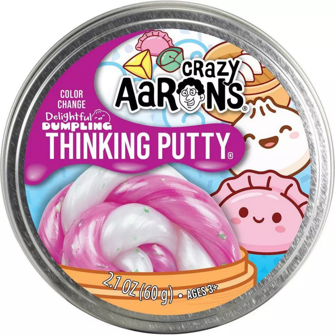Crazy Aaron’s Delightful Dumpling – Masilla Sensorial Thinking Putty 3.5"