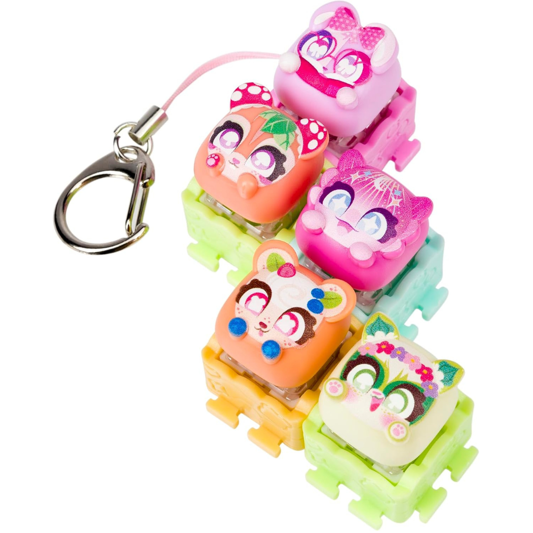 Clickeez - Pack de dos teclados de personajes Serie 3 (Paquete de 5)