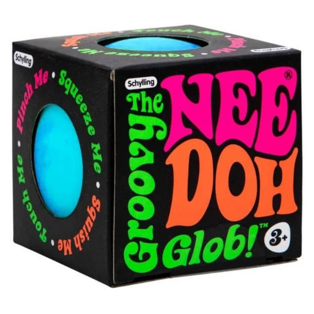 Nee Doh Teenie - The Groovy Glob! Azul