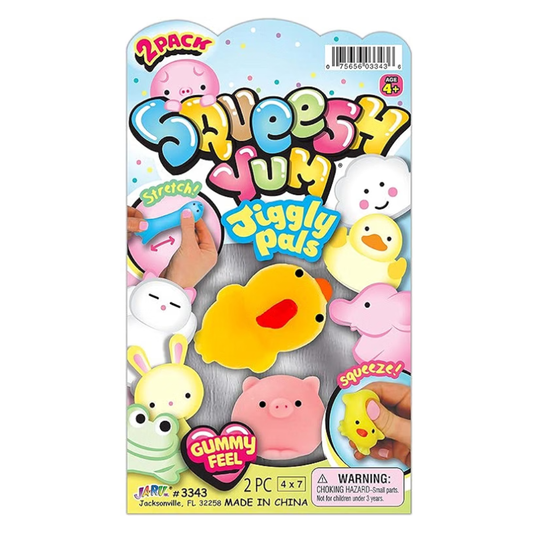 JA-RU Squeesh Yum - Mini animales Mochi