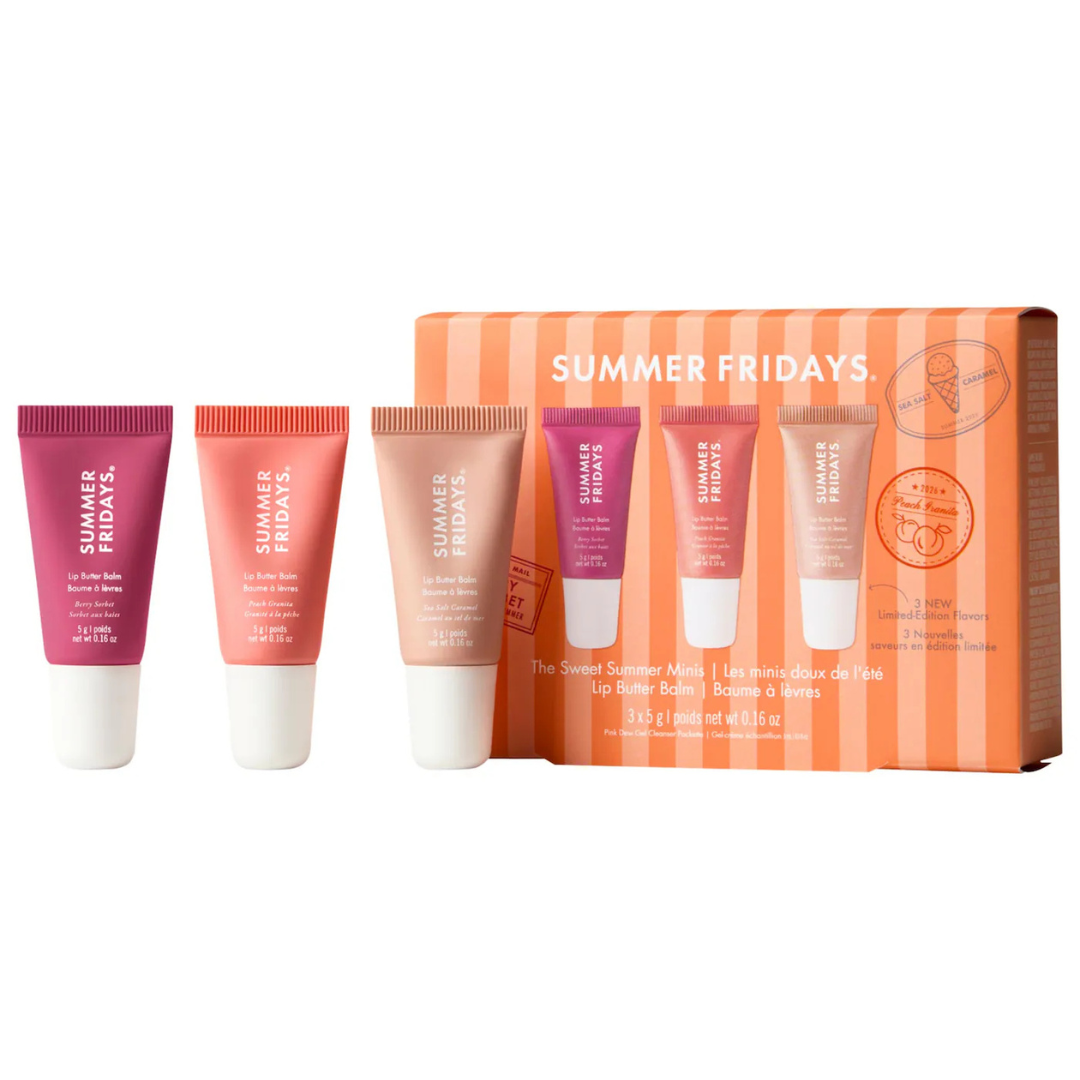 Summer Fridays - The Sweet Summer Minis Lip Butter Balm Trio Set