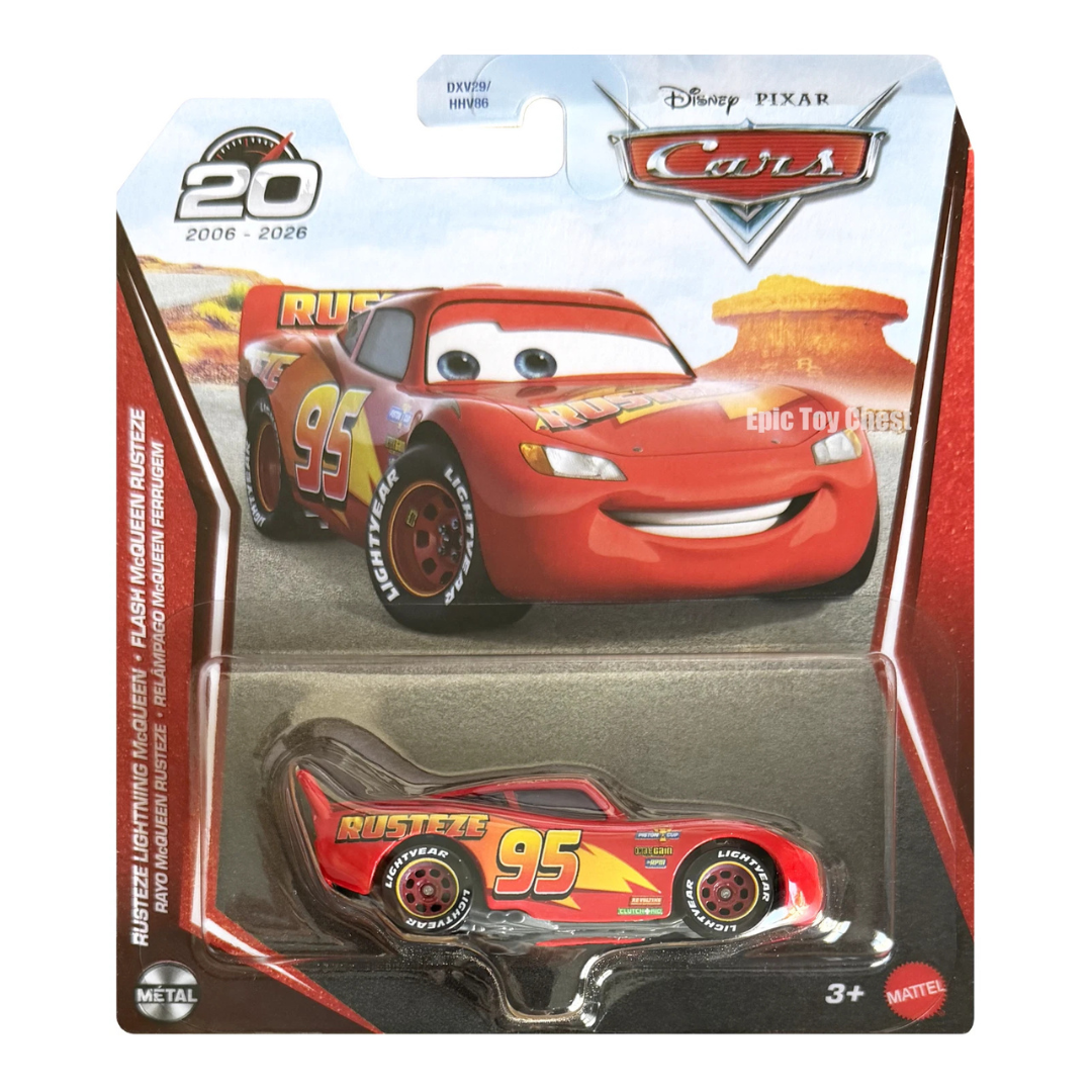 Disney Cars Diecast - Rusteze Lightning McQueen 2006-2026