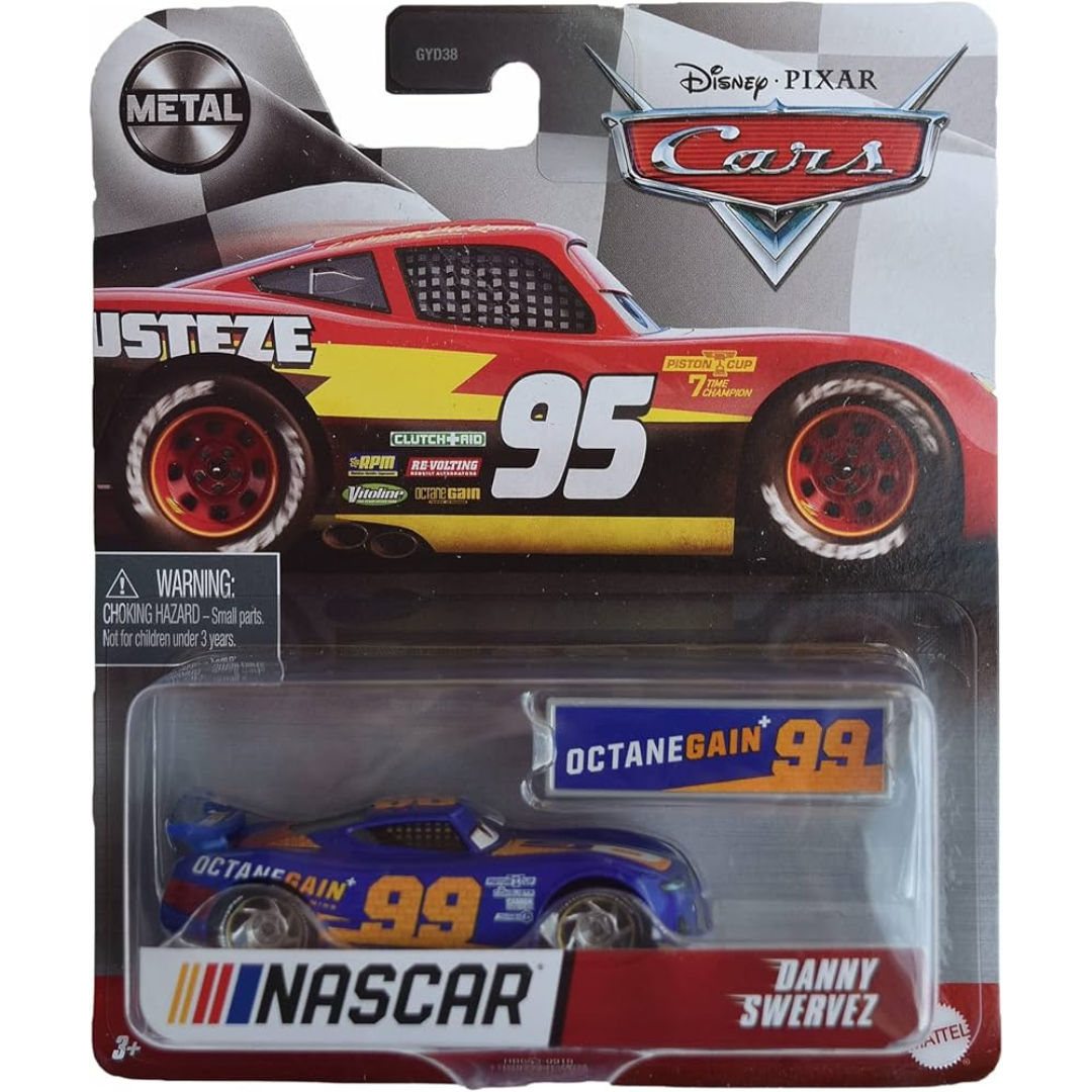 Disney Cars Diecast Nascar - Danny Swervez