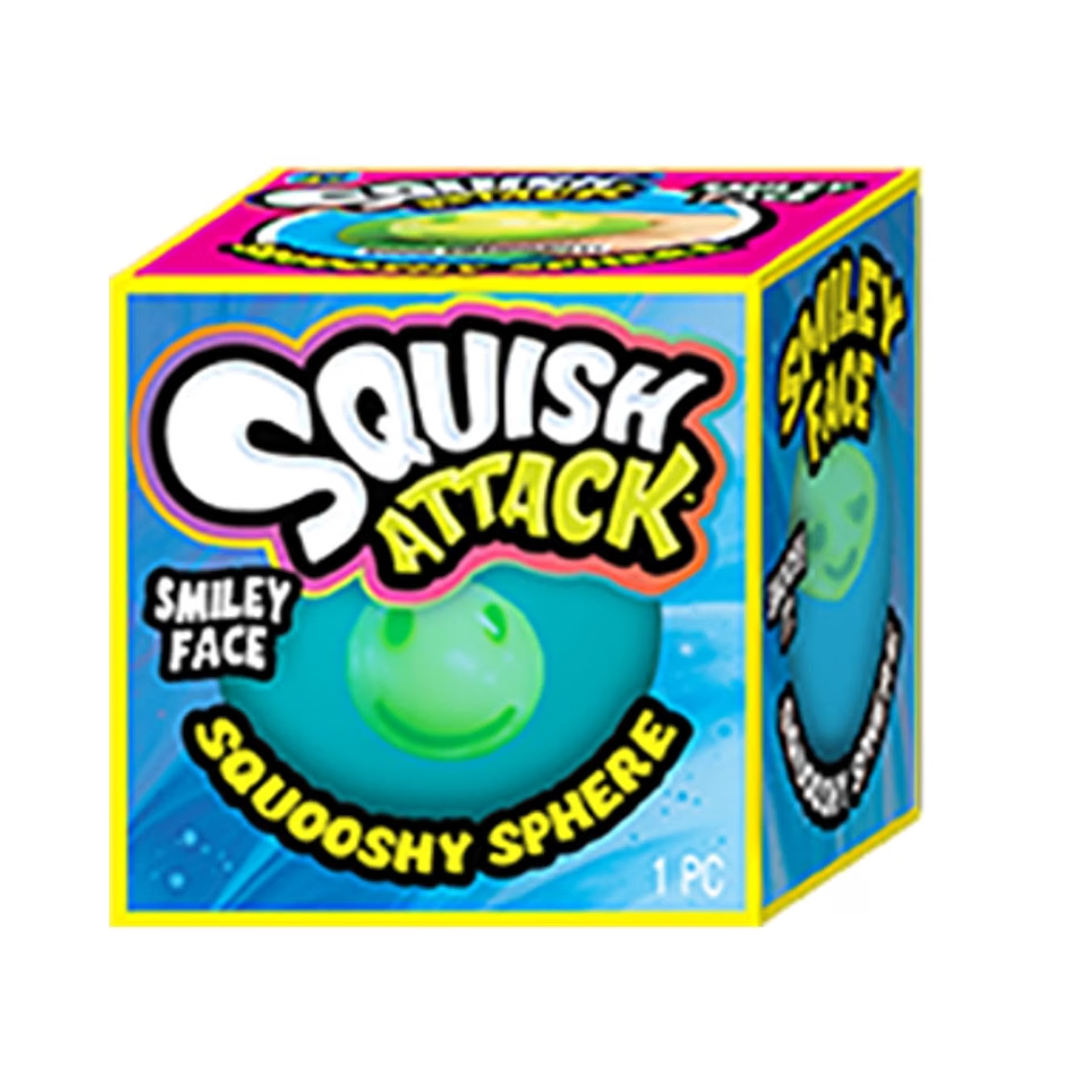 Ja-Ru Squish Attack - Esfera Squooshy Azul