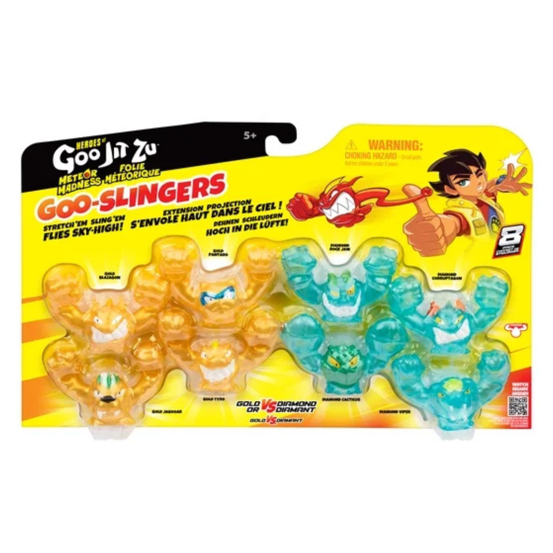 Heroes of Goo Jit Zu - Meteor Madness Goo Slingers 8 Pack