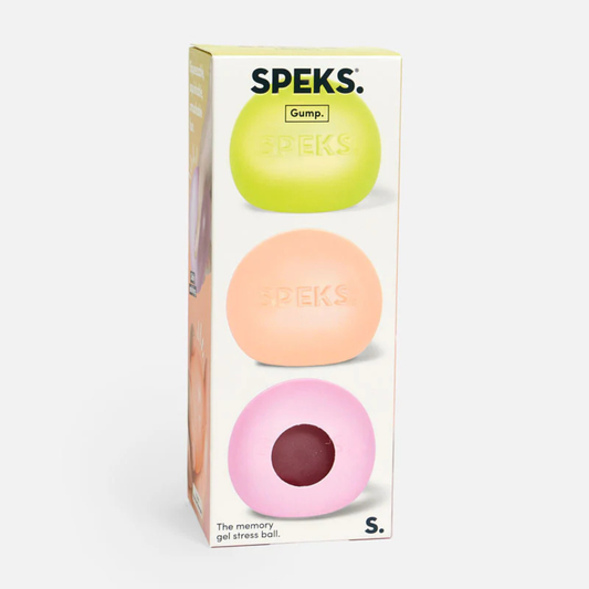 Speks - Bolas de estrés Gump Colores Cálidos 3-Pack
