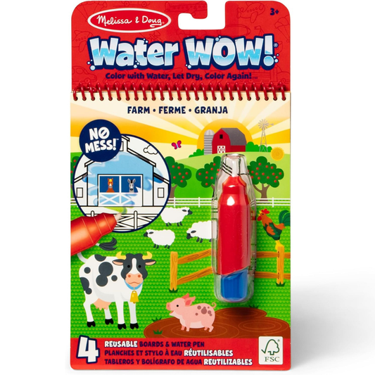 Melissa & Doug Water Wow - En la Granja
