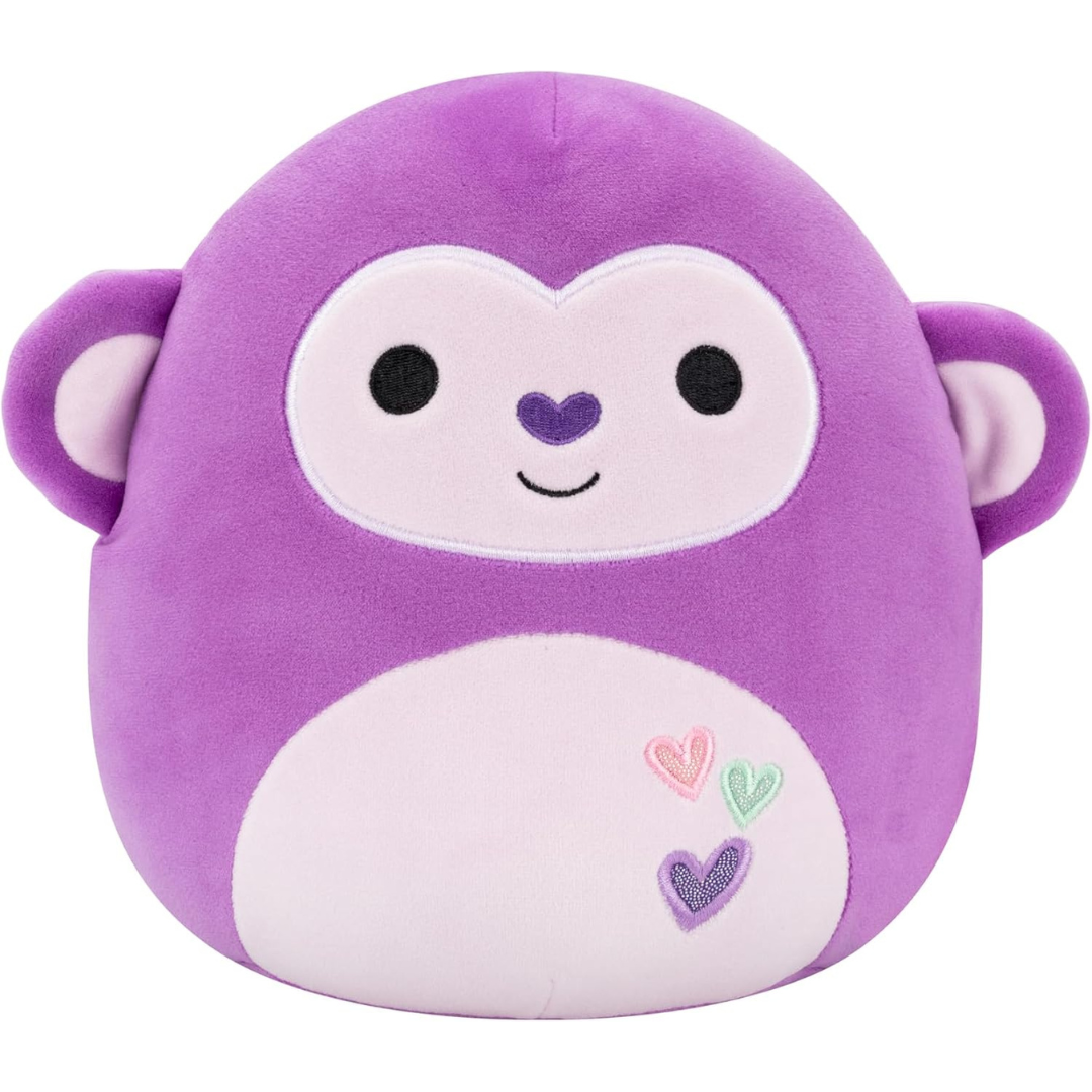 Peluche Squishmallows 8" - Hartman The Purple Monkey