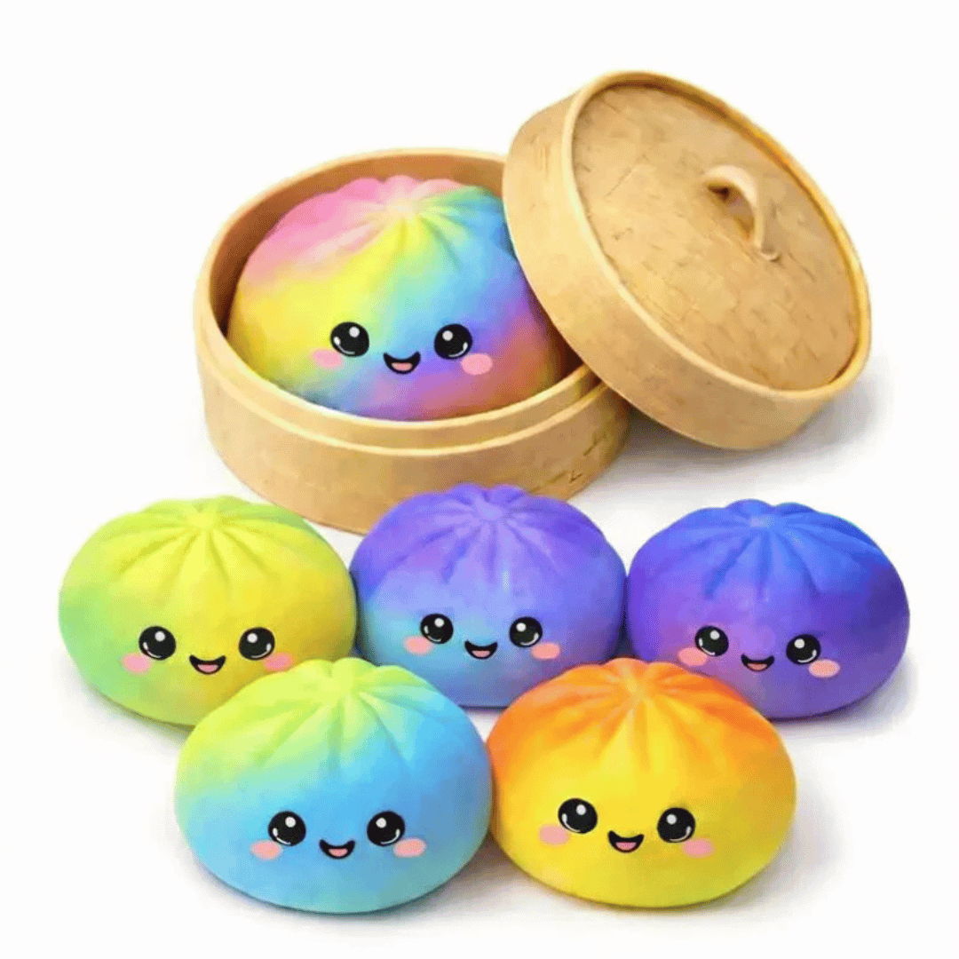 Squishy - Tie Dye Mistery Squishy Dumpling