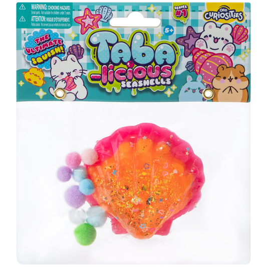 Tabalicious Seashells - Squishy Clam Shell