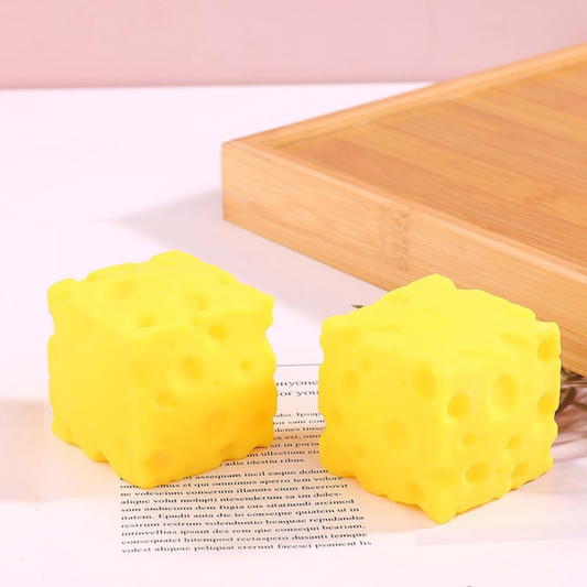 Squishy - Bloque Cuadrado de Queso
