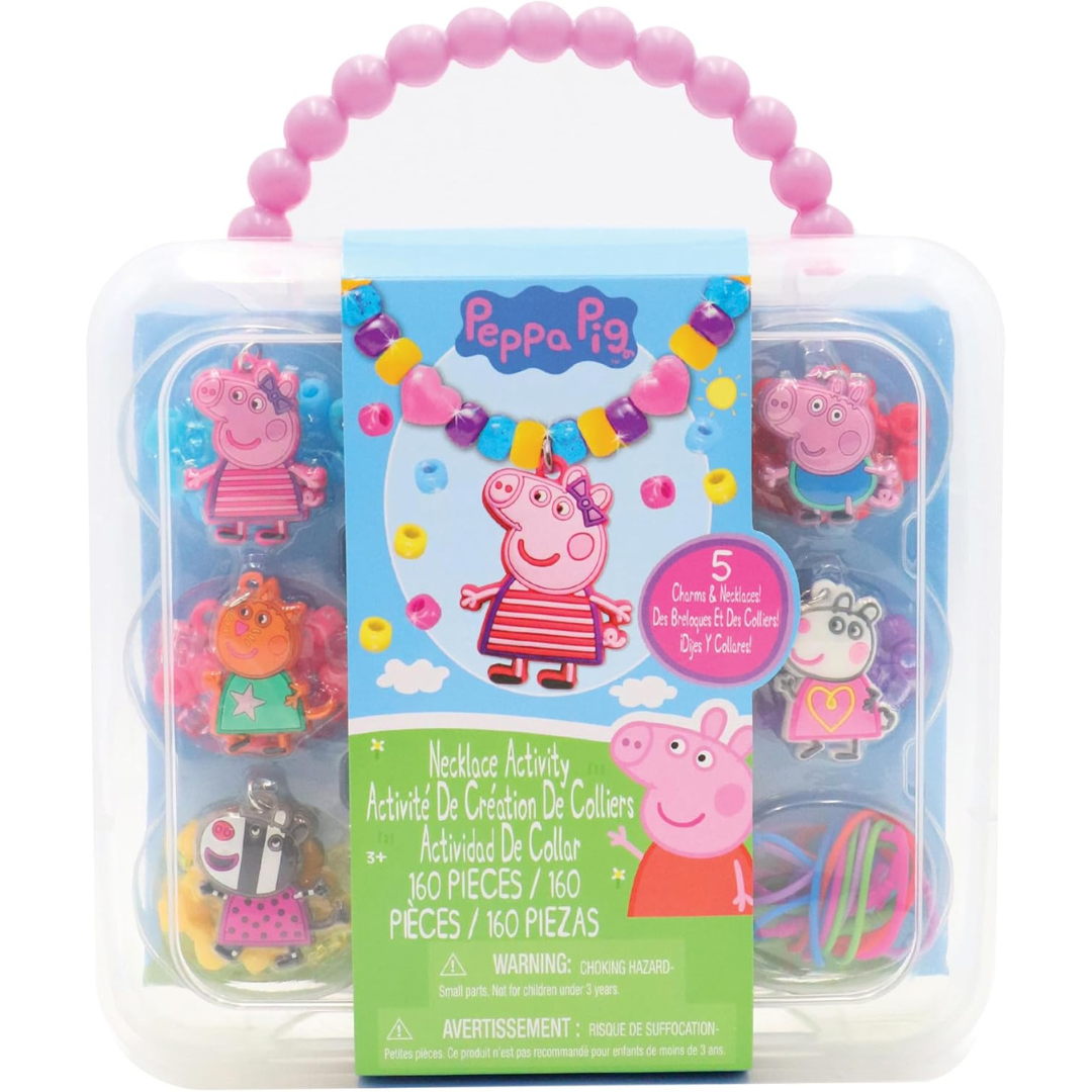 Juego de Actividades para hacer collares Peppa Pig