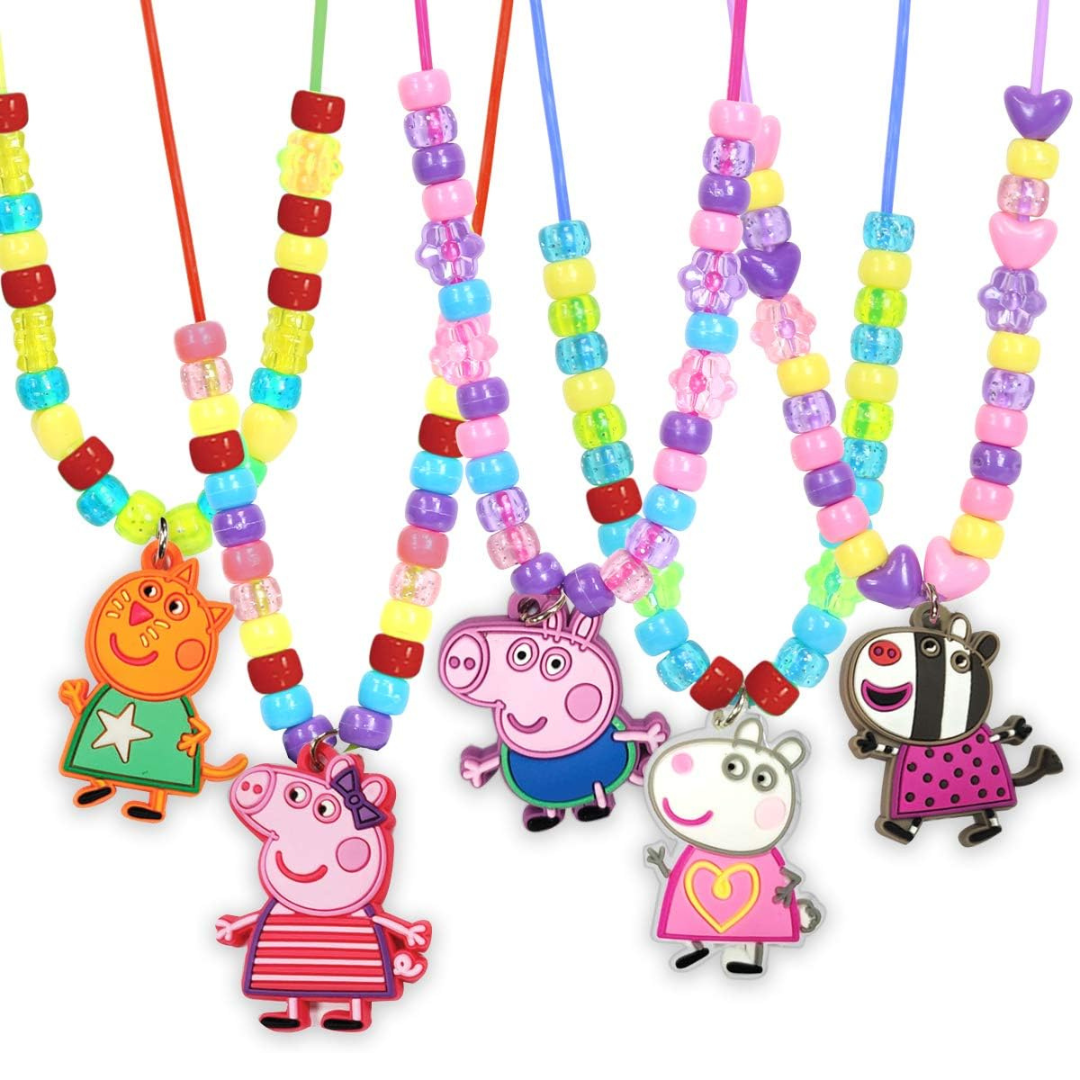 Juego de Actividades para hacer collares Peppa Pig