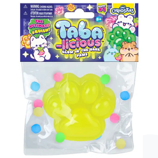 Tabalicious Glow in the Dark - Paws Amarillo