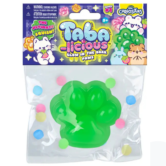 Tabalicious Glow in the Dark - Paws Verde