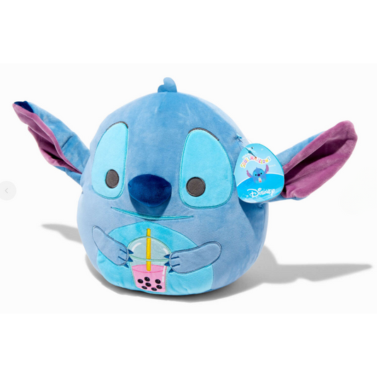 Peluche Squishmallows 4.5 " - Stitch Drinking Boba Tea
