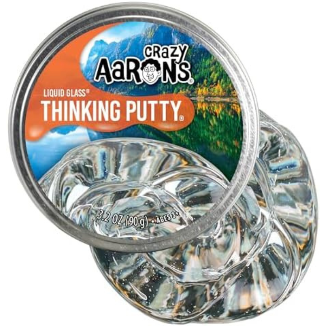 Crazy Aaron's Liquid Glass - 3.5" Lata Thinking Putty