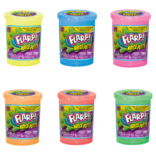 JA-RU Flarp - Masilla ruidosa para niños con aroma