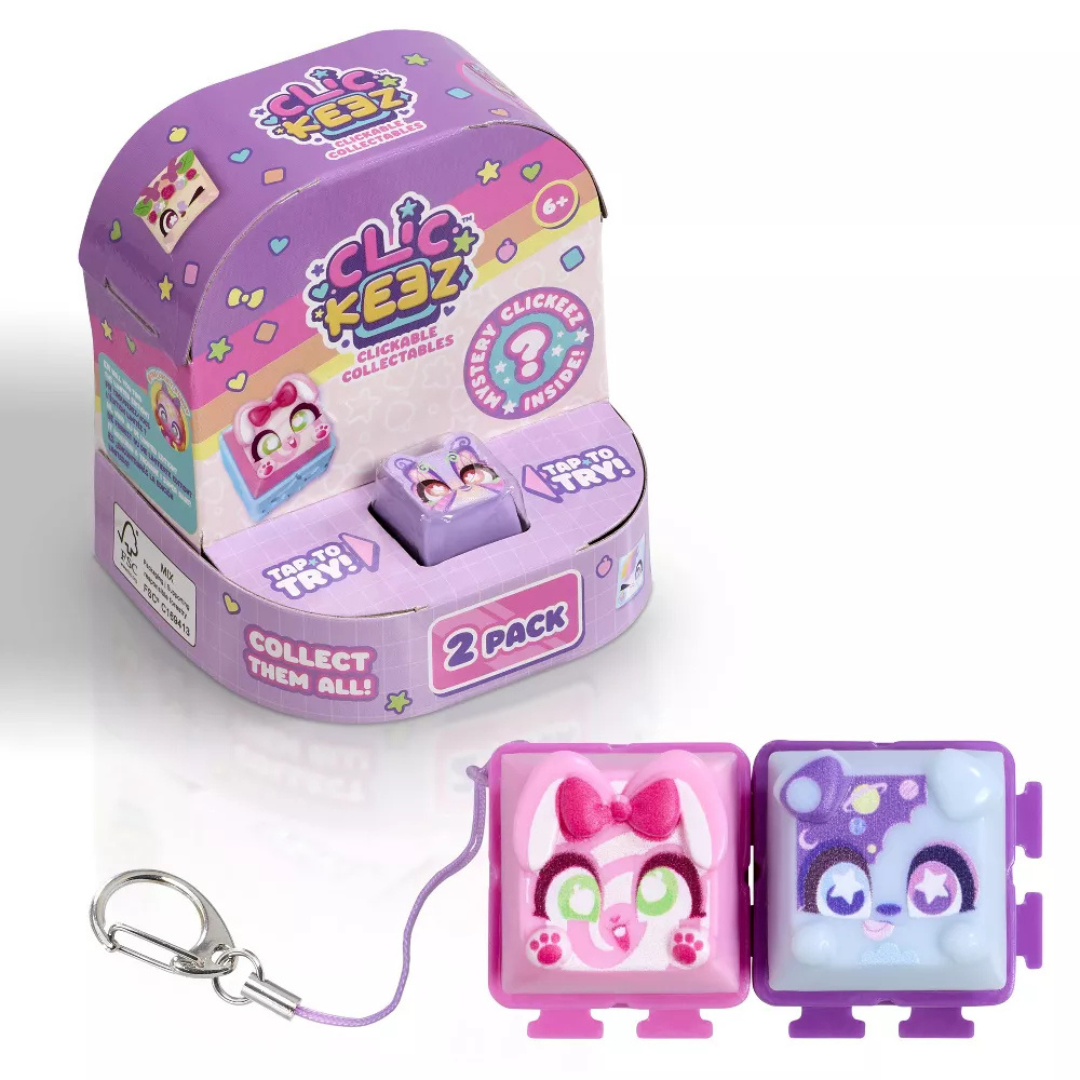 Clickeez - Pack de dos teclados de personajes (Series 1)