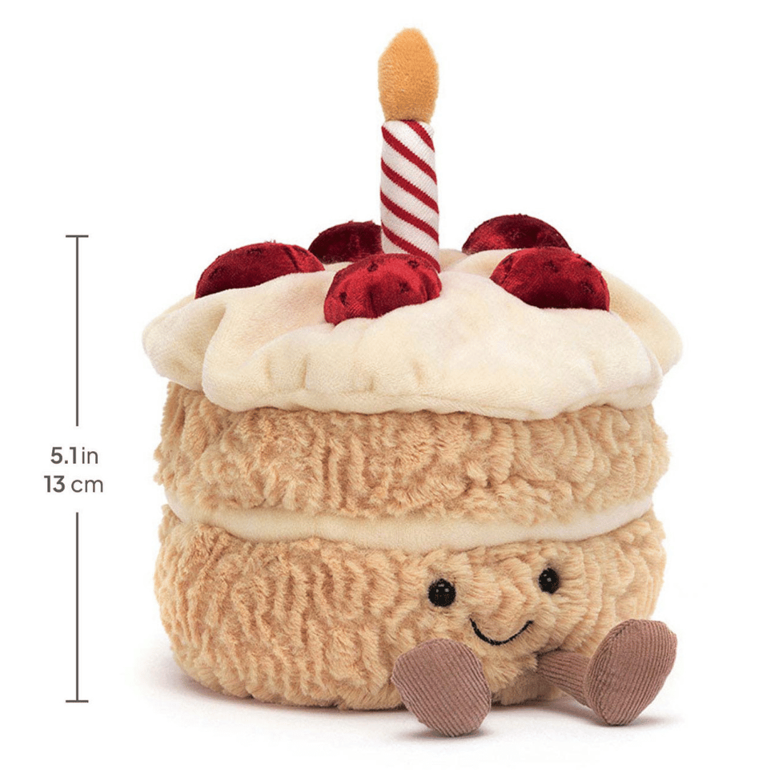 Peluche Jellycat - Amuseables Birthday Cake
