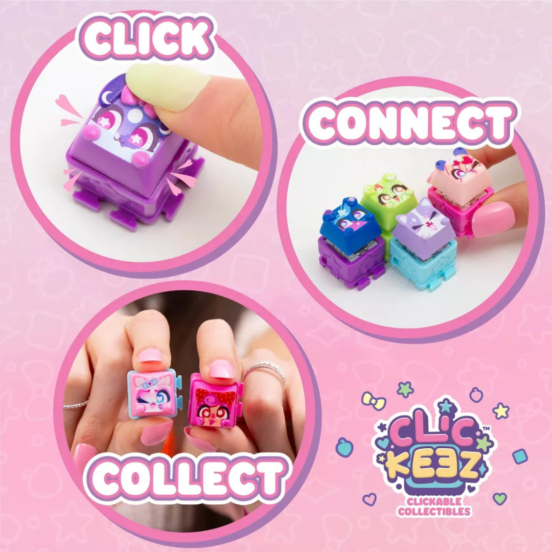 Clickeez - Pack de dos teclados de personajes (Series 1)