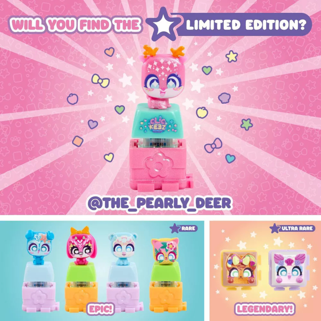 Clickeez - Pack de 5 teclados de personajes (Series 2)
