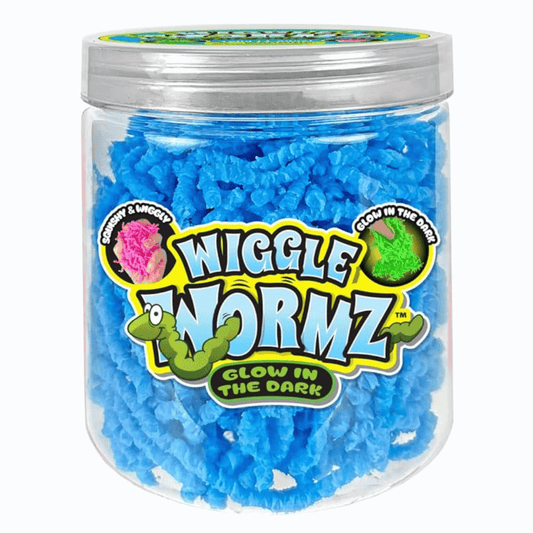 JA-RU Wiggle Wormz - Glow in the Dark (Blue)